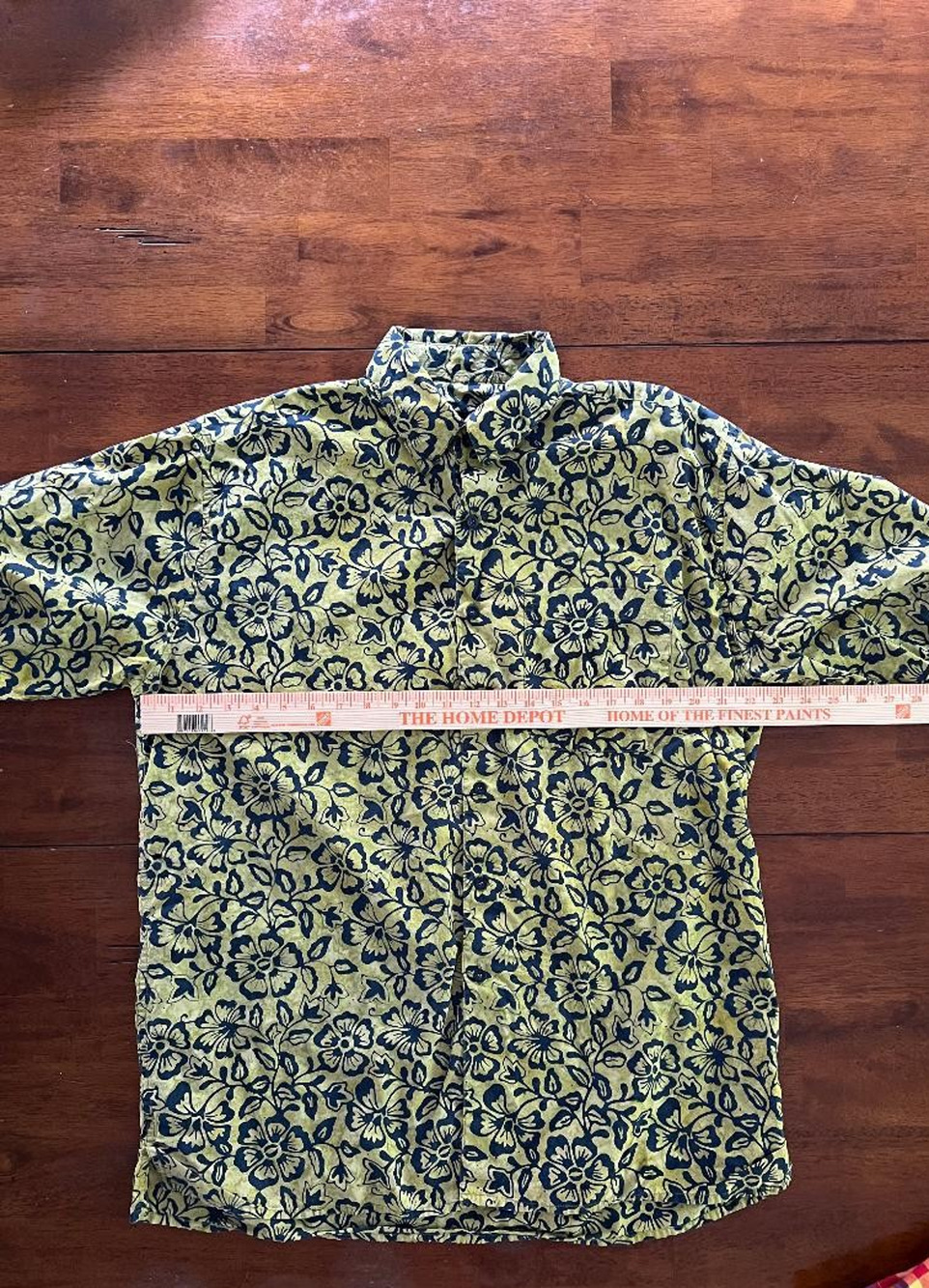 Mens Pete Huntington Short Sleeve Button Up Shirt, Size L